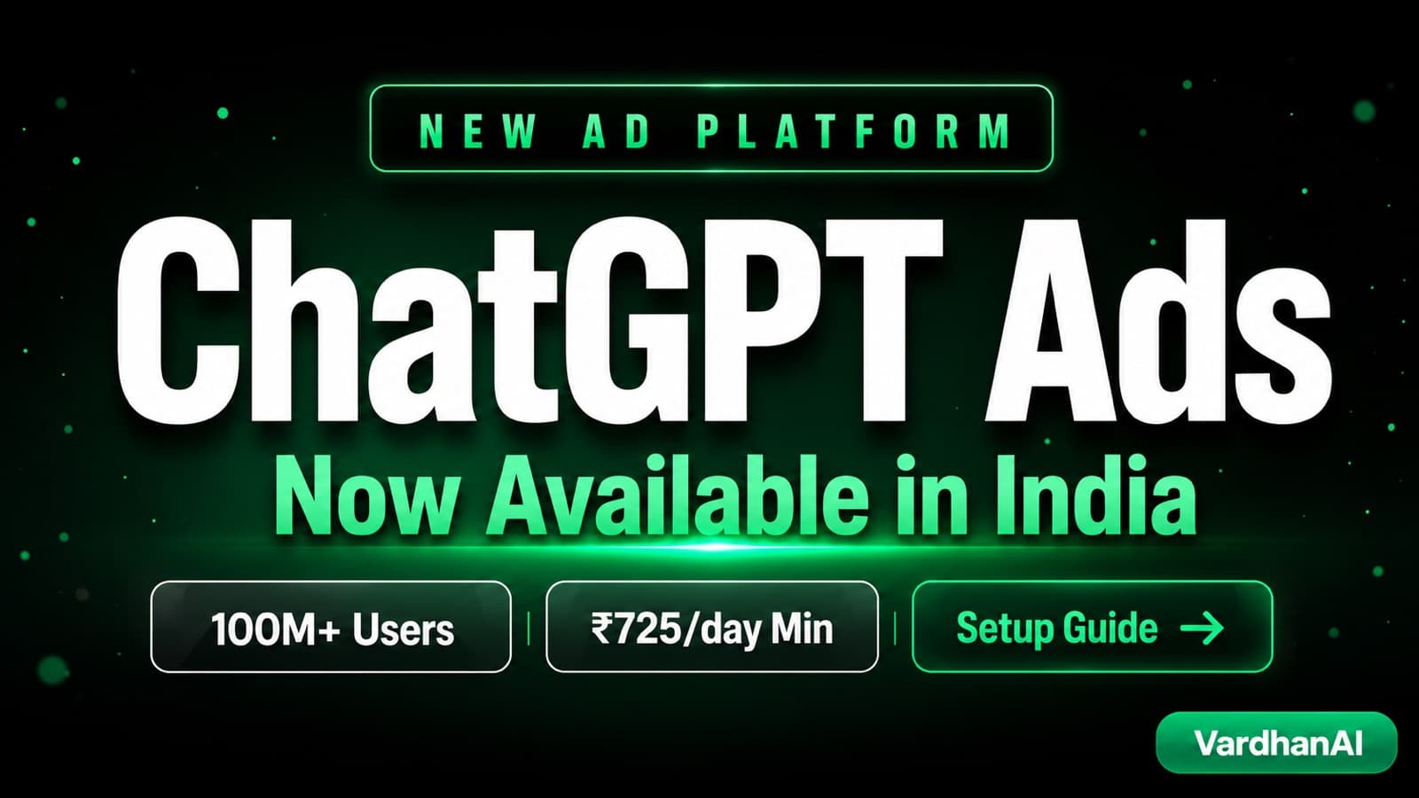 ChatGPT Ads now available in India banner