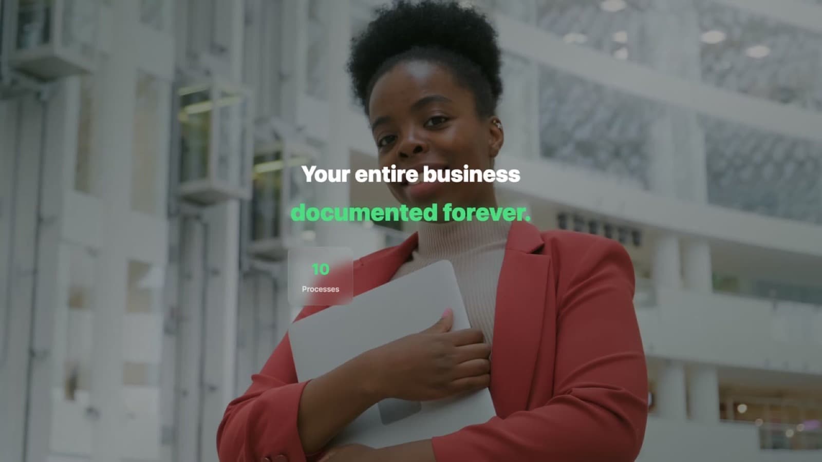Your entire business documented forever — 10 processes